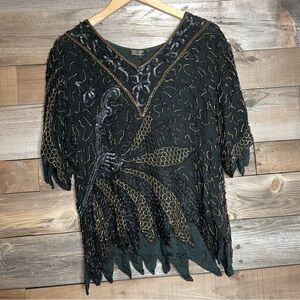 Vintage sequin shirt